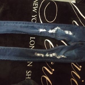 Fashion nova skinny ripped jeans